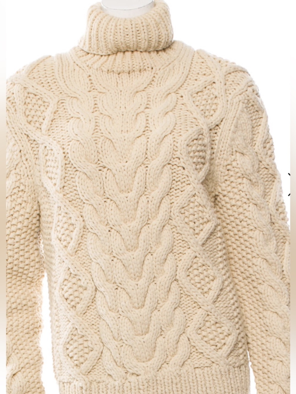 Michael Kors Cable Knit Turtleneck Sweater